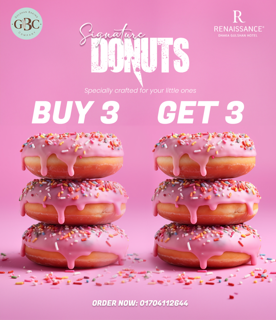 Buy 3 get 3 donut